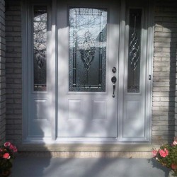 Front door with Sidelights