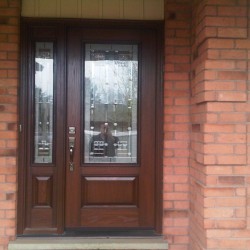 fiberglass door &sidelight